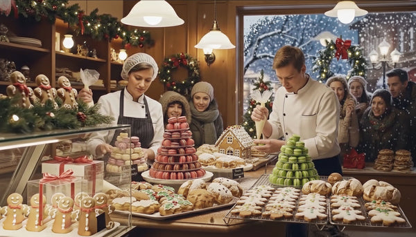 Holiday Sweetness in the Air: A Cozy Winter Bakery Filled With Magic, Memories & Macarons