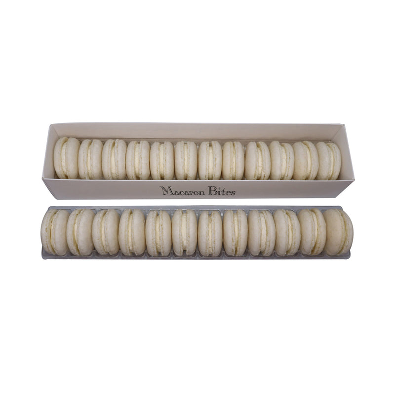 French Macaron Gift Box, Vanilla, 24-Pack