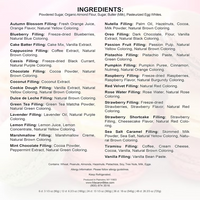 24 Vanilla French Macaron Cookies Value Pack of 2 (48 macarons total)