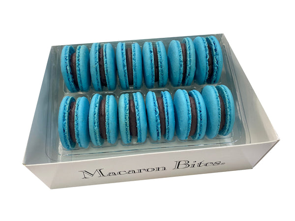 Blueberry Macarons Gift Box - 12 Count