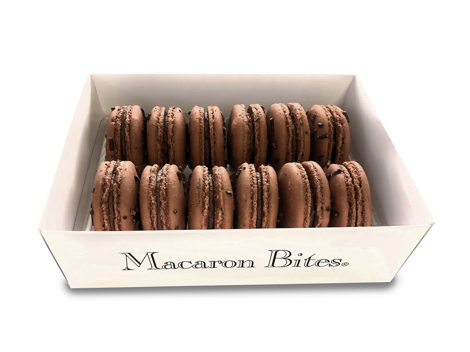 French Macarons Chocolate Cookies, 12 Count