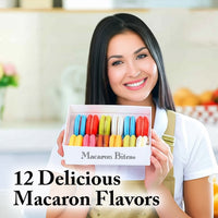 French Macaron Assorted Gift Box, 24-Pack