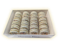 Cake Batter Macaron Cookies Gift Box - 24 Count