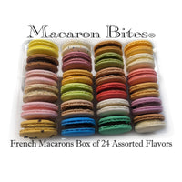 French Macarons Box of 24 Assorted Flavors