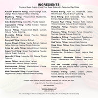 Macaron Bites® Box of 24 French Macarons – Cookies and Cream Flavor