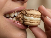 Coffee Cappuccino French Macarons Macaron Bites® - 24 Count