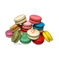 Gourmet Macarons Gift Box - 24 Pack | Assorted French Macarons and Coconut Macaroons in Elegant Gift Packaging