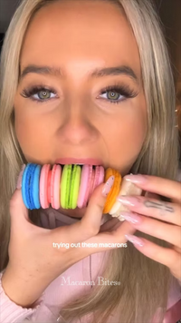 24 Vanilla French Macaron Cookies Value Pack of 2 (48 macarons total)