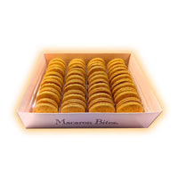 Pumpkin Macaron Cookies Gift Box - 24 Count