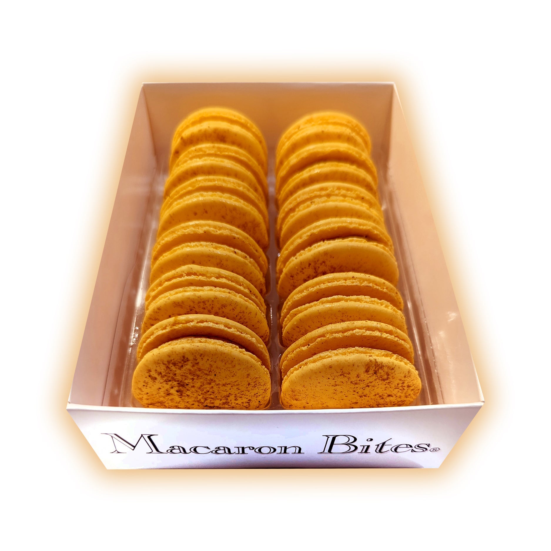 Pumpkin Macaron Cookies Gift Box - 12 Count