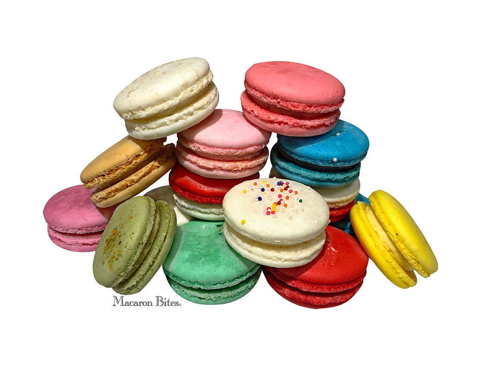 24 Assorted French Macaron Cookies Value Pack of 2 (48 macarons total)