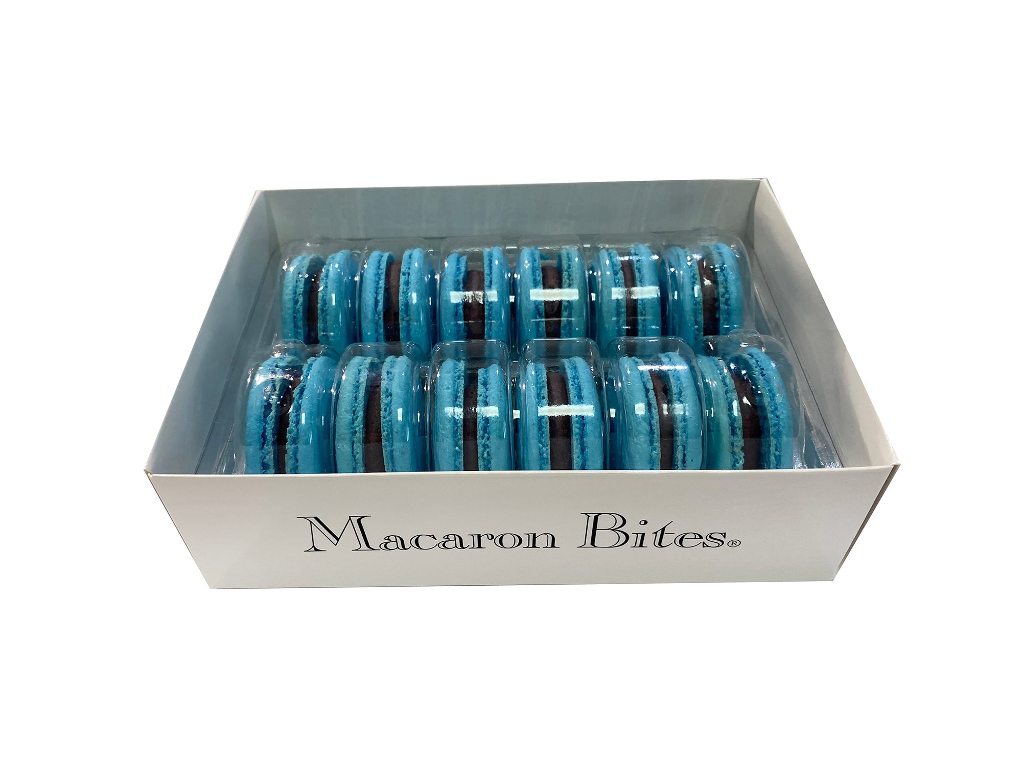 Blueberry Macarons Gift Box - 12 Count